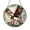 Acrylic 3.5 Inch, variant on Stained Glass Two Bald Eagles with Peonies Suncatcher, Window Hanging Ornament, Colorful Bird Home Decor, Unique Gift