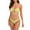 Yellow, variant on YDLCAFD Easter Summer New Model Push Up Bikini Half Skirt Three Piece Swimsuit Set With Padding For Women