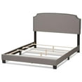 thumbnail image 4 of Bowery Hill Nailhead Upholstered King Bed in Light Grey, 4 of 8