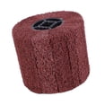 thumbnail image 4 of Cepillo de rueda de trefilado, tambor de bruñido, núcleo de goma cruzado, rueda pulidora para acero inoxidable, aluminio y hierro, grano 120, 4 of 14