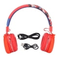 thumbnail image 2 of Auriculares De Dibujos Animados BT Para Niños Soporte LINEIN Auriculares En La Oreja Para Niños Tarjeta De Memoria Reducción De Ruido Plegable Ajustable Para Tableta Para, 2 of 8