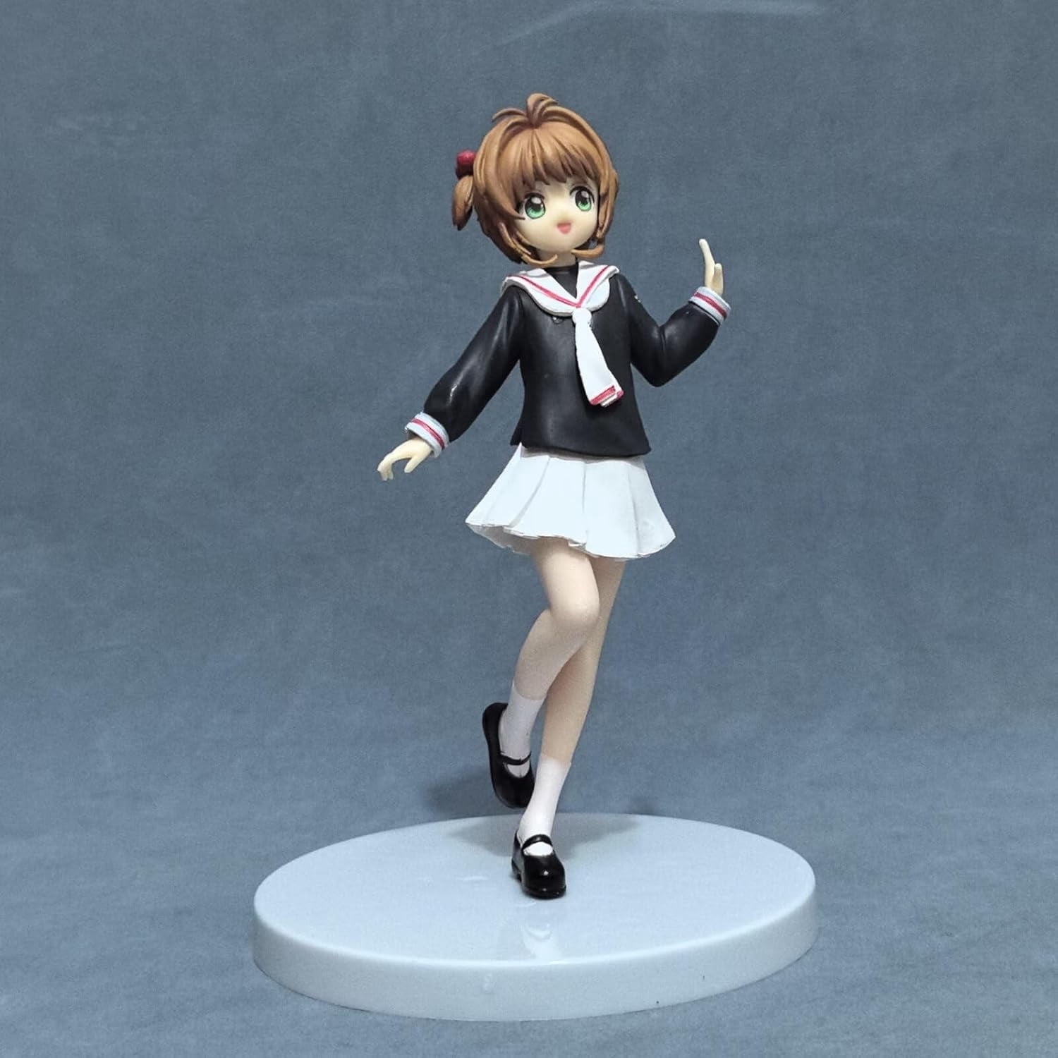 New Sakura Figure, Suit Standing Sakura Anime Figures 16cm/6.3inch Handmade PVC Character Action Model Figure Statue Decoration Ornament Gifts
