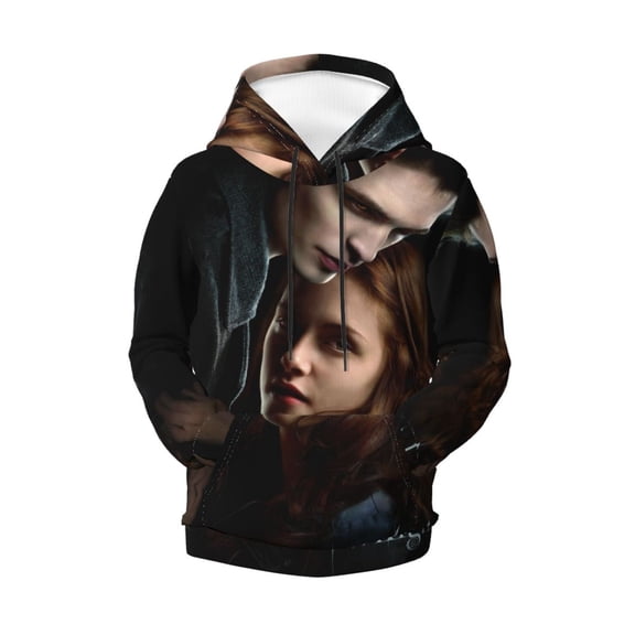 The Twilight Saga Teen Boys Girls Hoodies 3D Printed Hooded Sweatshirts for Kids Long Sleeve Casual Unisex Pullovers with Pockets