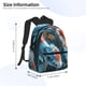 thumbnail image 2 of Easygdp Cute Koi Fish Serenity Mochila Casual para Portátil, Mochila para Escuela, Viajes, Negocios, 2 of 6