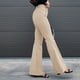 thumbnail image 5 of WILLBEST Pantalones Casuales Acampanados para Mujer, de Cintura Alta, Elásticos, Cómodos, de Corte Entallado, para Uso Diario, con Estilo, para Primavera, Verano, Otoño E Invierno. Mediana, 5 of 7