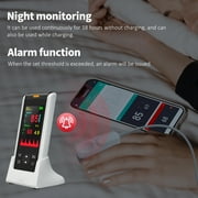 HealthTree Handheld Pulse Oximeter, Fingertip Pulse Oximeter for Adult Blood Oxygen Saturation Monitor with SpO2 & Pulse Rate