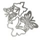 thumbnail image 5 of Toystoory Molde de tarjeta de álbum de recortes de mariposa, troqueles de artesanía de Metal, troqueles de corte firme, plantillas de tarjetas Artesanía Toystoory HA013322-00, 5 of 6