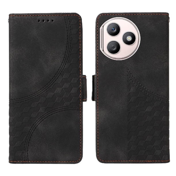Funda GANGXUN para Honor 90 Lite con diseño acolchado elegante, cuero PU, protección total y ajuste preciso