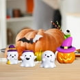 thumbnail image 7 of CASAFUN Mini Halloween Resin Ornament, Mini Ghost Figure, Mini Resin Pumpkin Ghost Ornaments, Micro Miniature Halloween Figurines, Micro Landscape Ornament, for DIY Decor Party Supplies, 7 of 7