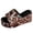 Coffee, variant on Clearence Women’s Thick Platform Wedge Heel Fish Mouth Flip Flops Summer Sandals, Non-Slip Casual Beach Slippers with Cushioned Sole & Adjustable Ankle Strap