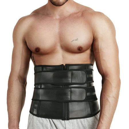 

KUMAYES Waist Trainer for Men Tummy Control Shapewear Neoprene Sweat Slimming Belt Body Shaper