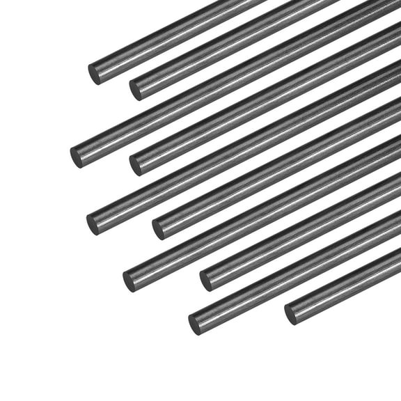 4mm Carbon Fiber Bar For RC Airplane Matte Pole US, 200mm 7.8 inch, 10Pcs