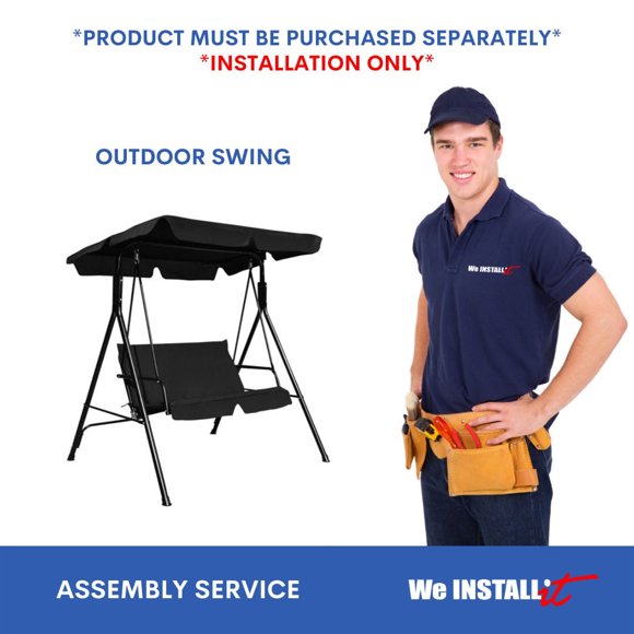 Home Installation Service for PORCH SWING by We Install It Services