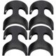 thumbnail image 3 of Black Aluminum Alloy Bike Handlebar Stem Reducer Conversion Sheet for Repair Use Size 1.5 Inches, 3 of 5