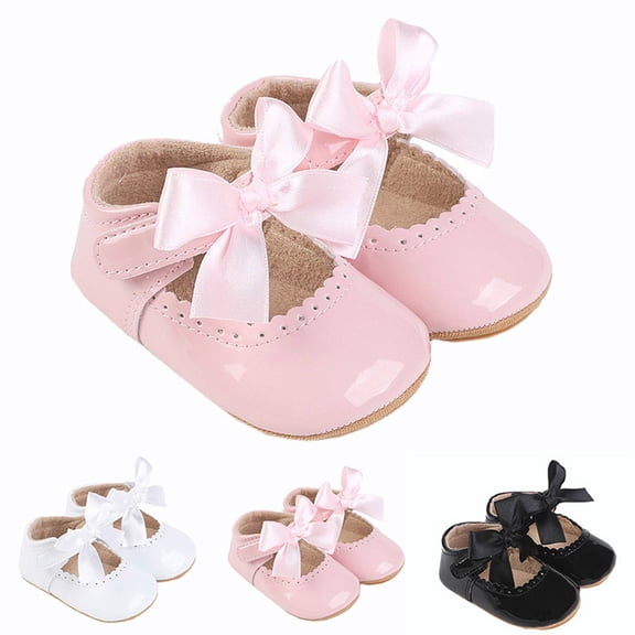 YHAJDS Baby Girls First Walkers Non Slip Soft Sole Breathable Casual Shoes
