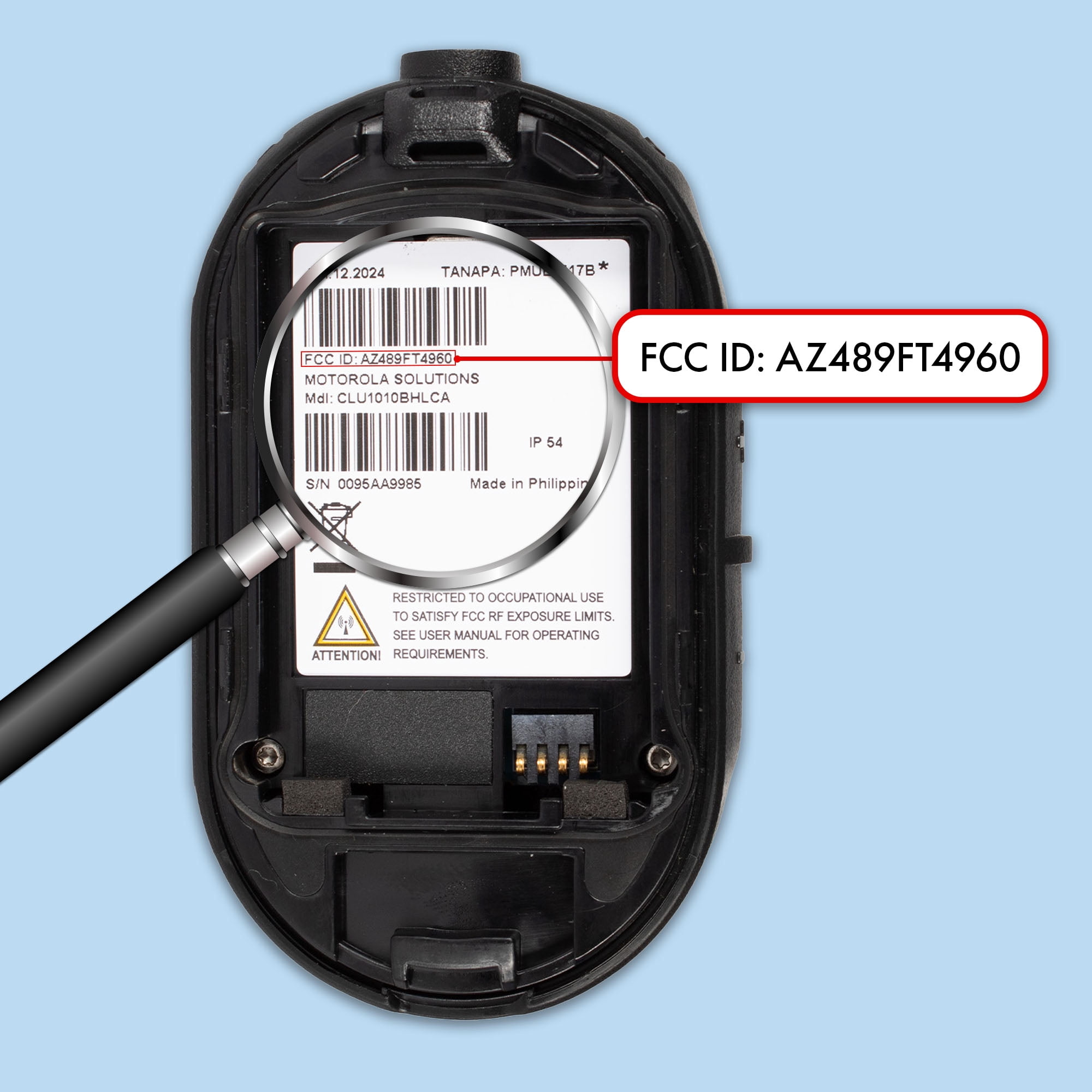 4 x Motorola CLP1010e 1-Channel 2-Way UHF Business Radio (CLP1010E)