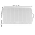 thumbnail image 2 of VGEBY Caja de se?uelos, Caja de Almacenamiento de Cebo Duro de Doble Cubierta Transparente de Doble Cubierta para baits de Pesca Khall TJ14318, 2 of 6