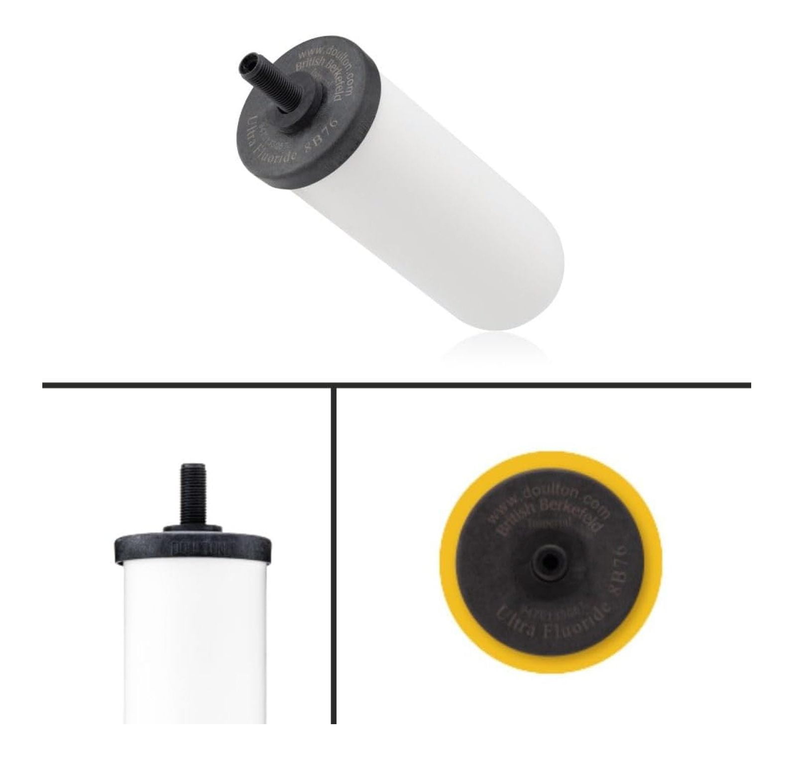 Ultra Fluoride Ceramic Drinking Water Filter Cartridge W9120133 for All Gravity Water Filter Systems