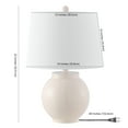 thumbnail image 5 of SAFAVIEH Lemeni 22 in. Classic Contemporary Table Lamp, Cream, 5 of 6