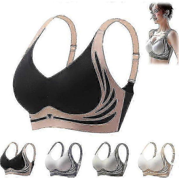 2026 Super Gather Bra, Wireless Push-Up Bra Lifting Anti-Sagging Wireless Push Up Bra, Lift Bra Women Lingerie Everyday Sports Bras-Good