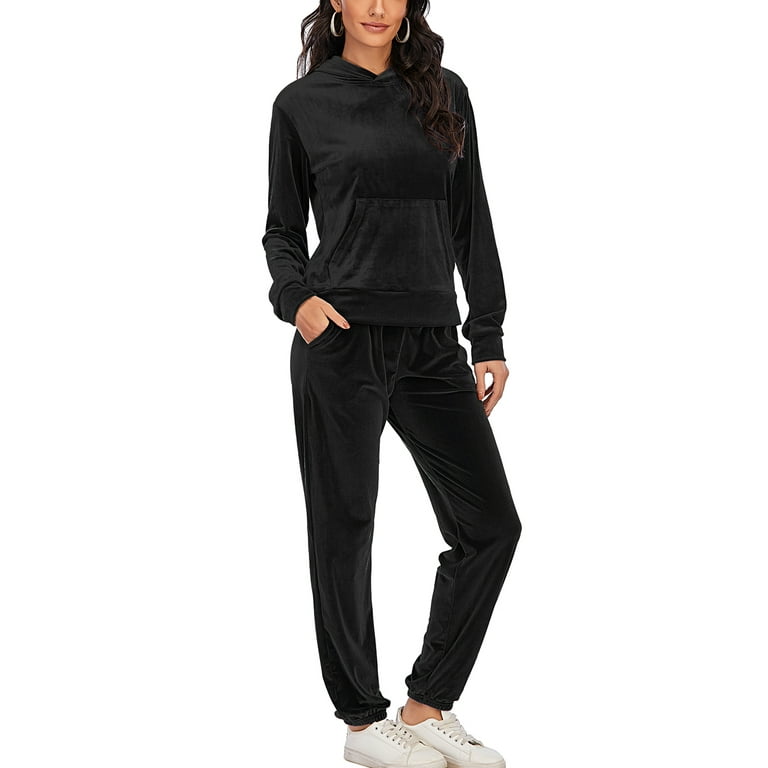 Velour pant suits plus size hotsell
