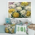 thumbnail image 3 of Designart 'Golden and White Daisies' Traditional Framed Art Print, 3 of 4