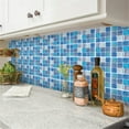 CAC15 Sheet Peel and Stick Tile Stickon Tile for Kitchen Backplash