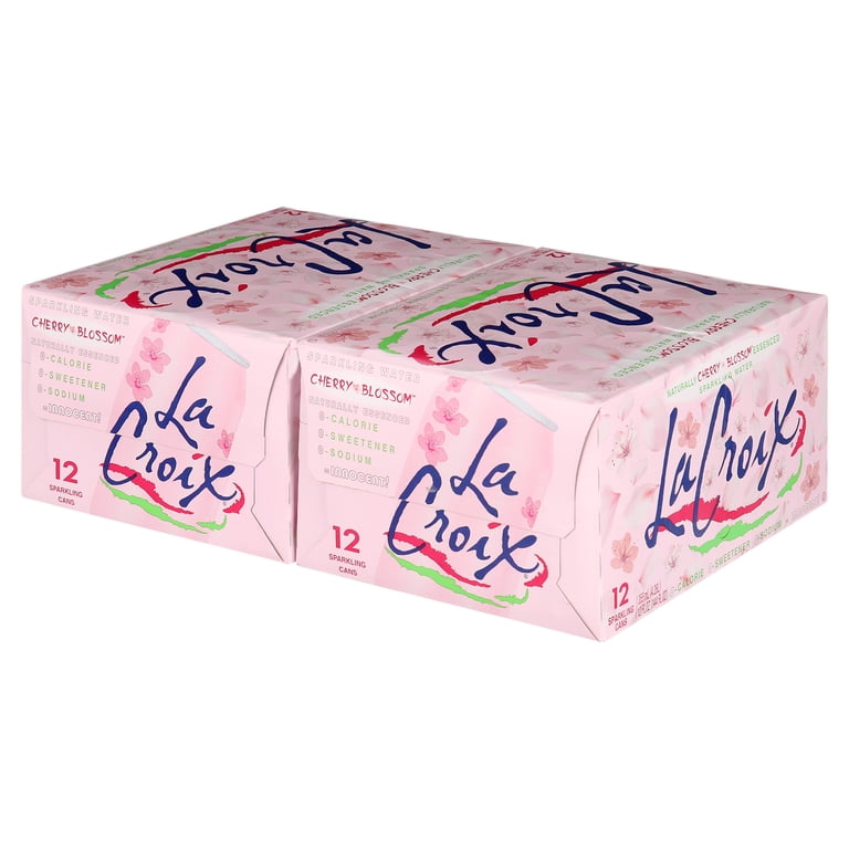 LaCroix Cherry Blossom Sparkling Water, 12 fl oz, 24 Pack photo 3