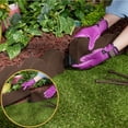 thumbnail image 3 of GroundSmart SmartLoc Scallop Landscape Edging, 4' Brown Rubber Garden Edging Border, 4 pack, 3 of 10