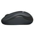 thumbnail image 6 of Logitech Silent Wireless Mouse, 2.4 GHz with USB Receiver, 1000 DPI Optical Tracking, 18-Month Battery, Ambidextrous, Compatible with PC, Mac, Laptop, Charcoal, 6 of 6