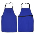 thumbnail image 2 of Durable Tear-resistant Blue Welding Apron, Fire Resistant Apron, For Welding Cutting, 2 of 8