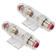 thumbnail image 4 of Portafusibles AGU para audio de automóvil de 2 piezas con fusibles 60A 80A para cable de calibre 4 6 8 12-24 V, 4 of 5
