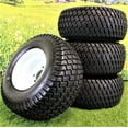 thumbnail image 2 of Antego Tire and Wheel 8" WHITE STEEL GOLF CART WHEELS AND 18X8.50-8" 4 PLY TURF TIRES ATW-003- (SET OF 4), 2 of 3