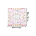 thumbnail image 2 of Happy Easter Napkins – Disposable Paper Napkins with Easter Bunny & Egg Prints, Eco-Friendly Table Decor for Easter Party, 3-Ply, 200 Count, 2 of 6