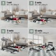 thumbnail image 3 of Set de tapetes para gimnasio BeMaxx de 18 piezas de espuma EVA de 32 x 32 cm, 3 of 9