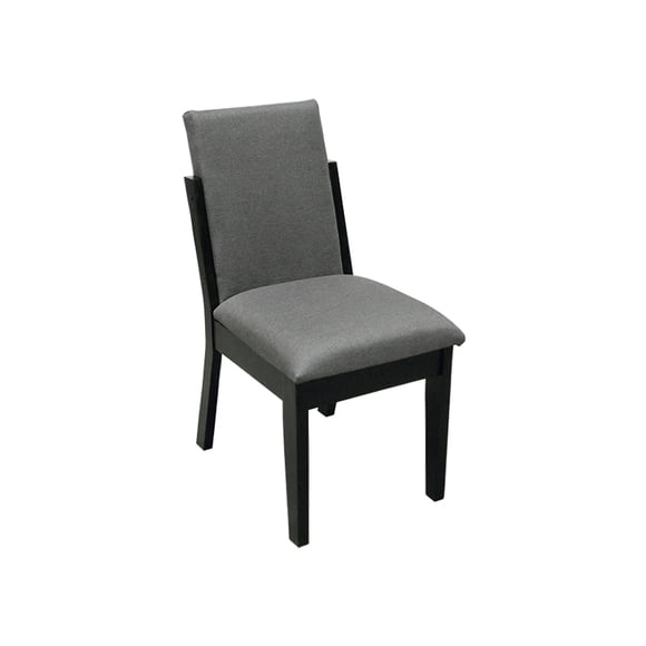 SILLA DE MADERA PARA COMEDOR JUEGO DE 2 SILLAS BOSKIA GRIS amosa gdl SILLA/BOSKIA/MODERNO