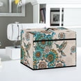 thumbnail image 4 of ZIATUBLE Hummingbird Sewing Machine Protect Cover Boho Mandala Flower Cute Pattern Sewing Machine Protect Cover Lightweight Dust Cover with Pockets for Extra Accessories, 4 of 7