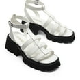 thumbnail image 5 of Dream Pairs Women's Platform Buckle Chunky Heel, 5 of 7