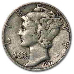 1941 Dime