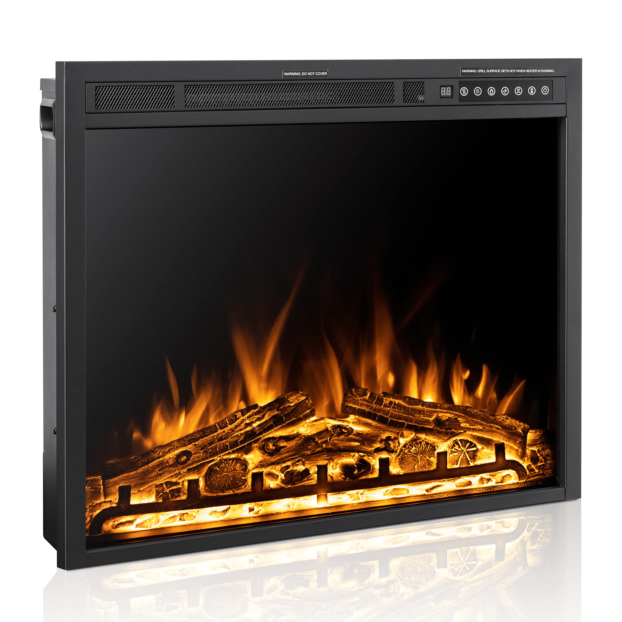 28 Inch Electric Fireplace Insert, Infrared Electric Fireplace, Three ...