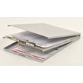 thumbnail image 2 of 1 pc, Saunders 8-1/2" x 14" Portable Storage Clipboard, Silver, 2 of 3