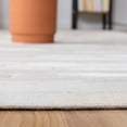 thumbnail image 4 of SAFAVIEH Studio Leather Candelario Geometric Area Rug, Ivory/Light Grey, 8' x 10', 4 of 10