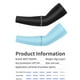 thumbnail image 3 of WEST BIKING Ciclismo Mangas de brazo Correr al aire libre Protector solar Brazalete (Azul), 3 of 5