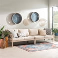 thumbnail image 2 of Afuera Living Wood & Fabric Outdoor Loveseat in Natural/Beige (Set of 2), 2 of 19