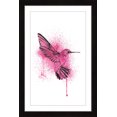 thumbnail image 2 of "Hummingbird Pink" Framed Painting Art Print, 2 of 6