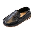 thumbnail image 2 of Willtoo Girl Boy's Dress Shoes Slip-On Penny Loafers Casual Back to School Style for Toddler/Little Kid/Big Kid, 2 of 7