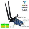thumbnail image 5 of Adaptador Mini PCI-E PCI-Express a PCI-E 1X para tarjeta inalámbrica WiFi 3G/4G/LTE, 5 of 5