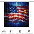 thumbnail image 2 of Independence Day Of The United States Flag 4 Piece Shower Curtain Sets, with Non-Slip Rugs, Toilet Lid Cover And Bath Mat, for Bathroom Decor Set, 2 of 8