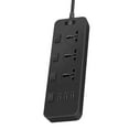 Power Strip, Power Strip with USB, FNYOXU 6.5ft Extension Cord with