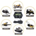 thumbnail image 5 of Tacómetro digital con contador de horas, recordatorio de mantenimiento, batería reemplazable, apagado automático, uso para cortacésped ZTR, generador de tractor, moto de nieve y equipo marino ATV, 5 of 5